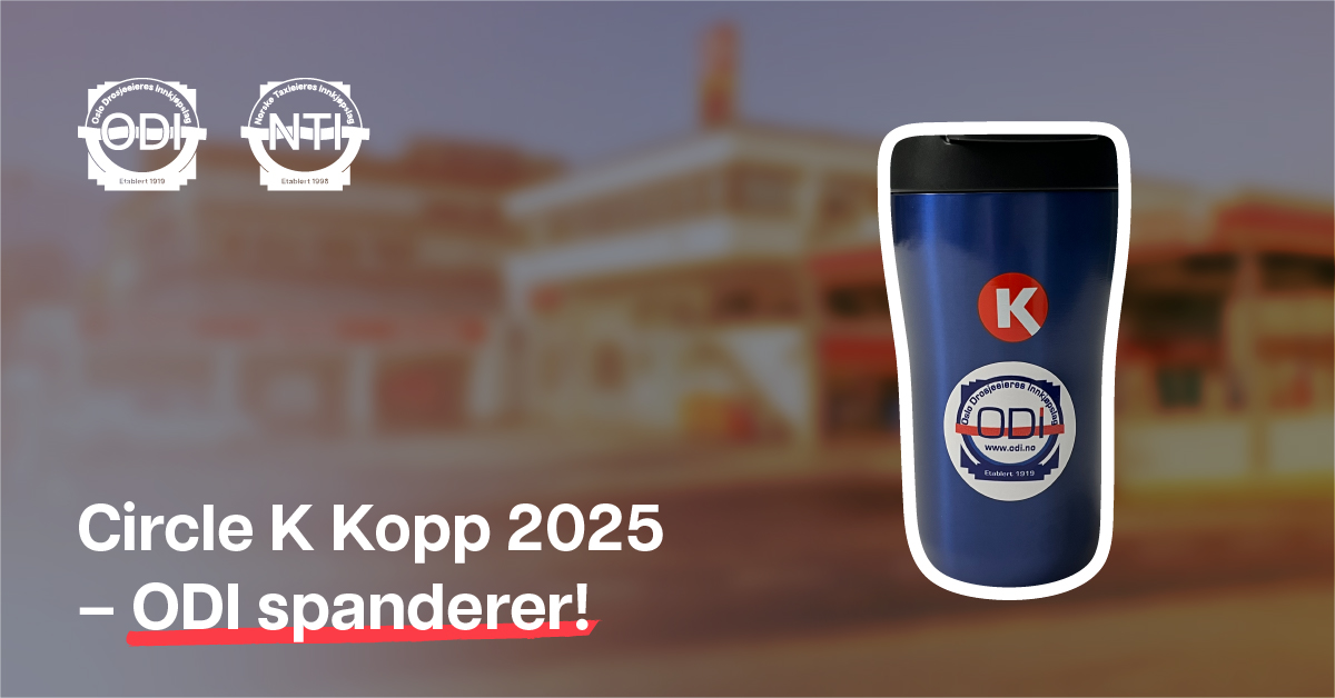 Kjære ODI medlem! Hent gratis Circle K-kopp – utgave 2025!