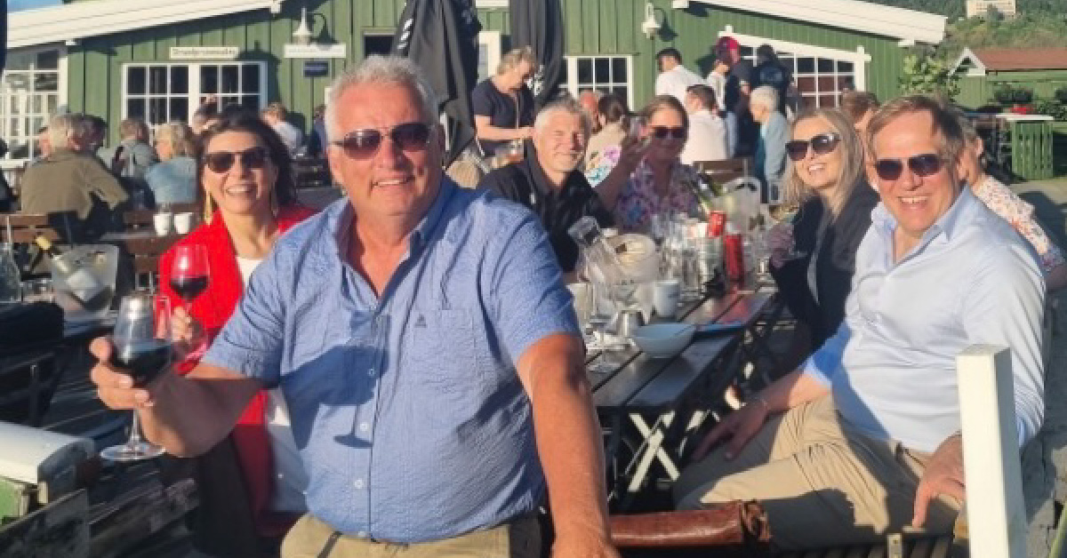 Takk til Villy Hornberg og sommeravslutning