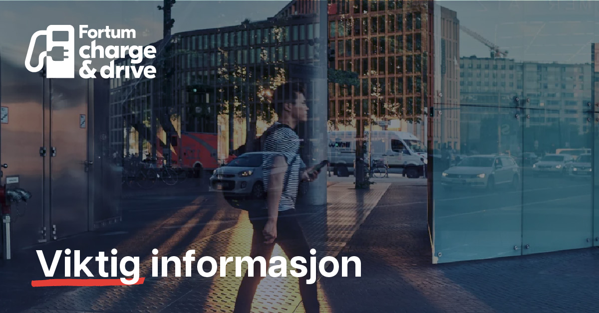Rabatter via Fortum Charge &amp; Drive utgår