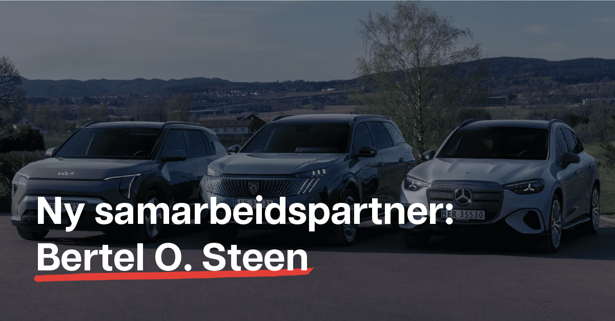 Ny samarbeidspartner: Bertel O. Steen